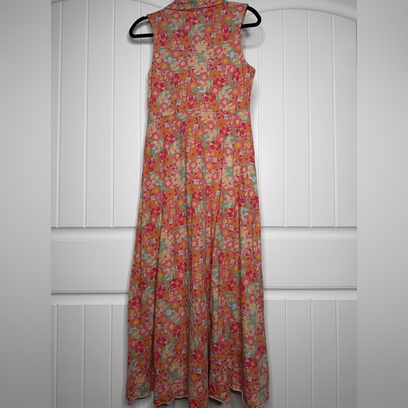 Natural Life Lauren Sleeveless Maxi Dress - Pink Red Floral - Picture 5 of 7